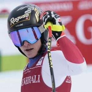Casco di Lara Gut-Behrami – Campionessa Olimpica XS (53-54)