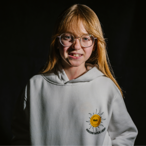 Felpa bambini con cappuccio Fondazione Matilde Lorenzi